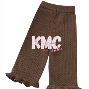 Sweater Ruffles Pants